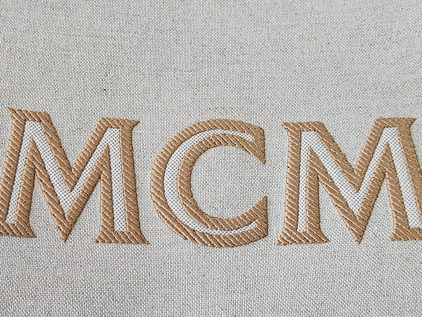 Pre-Loved MCM Munchen Tote Large Cognac