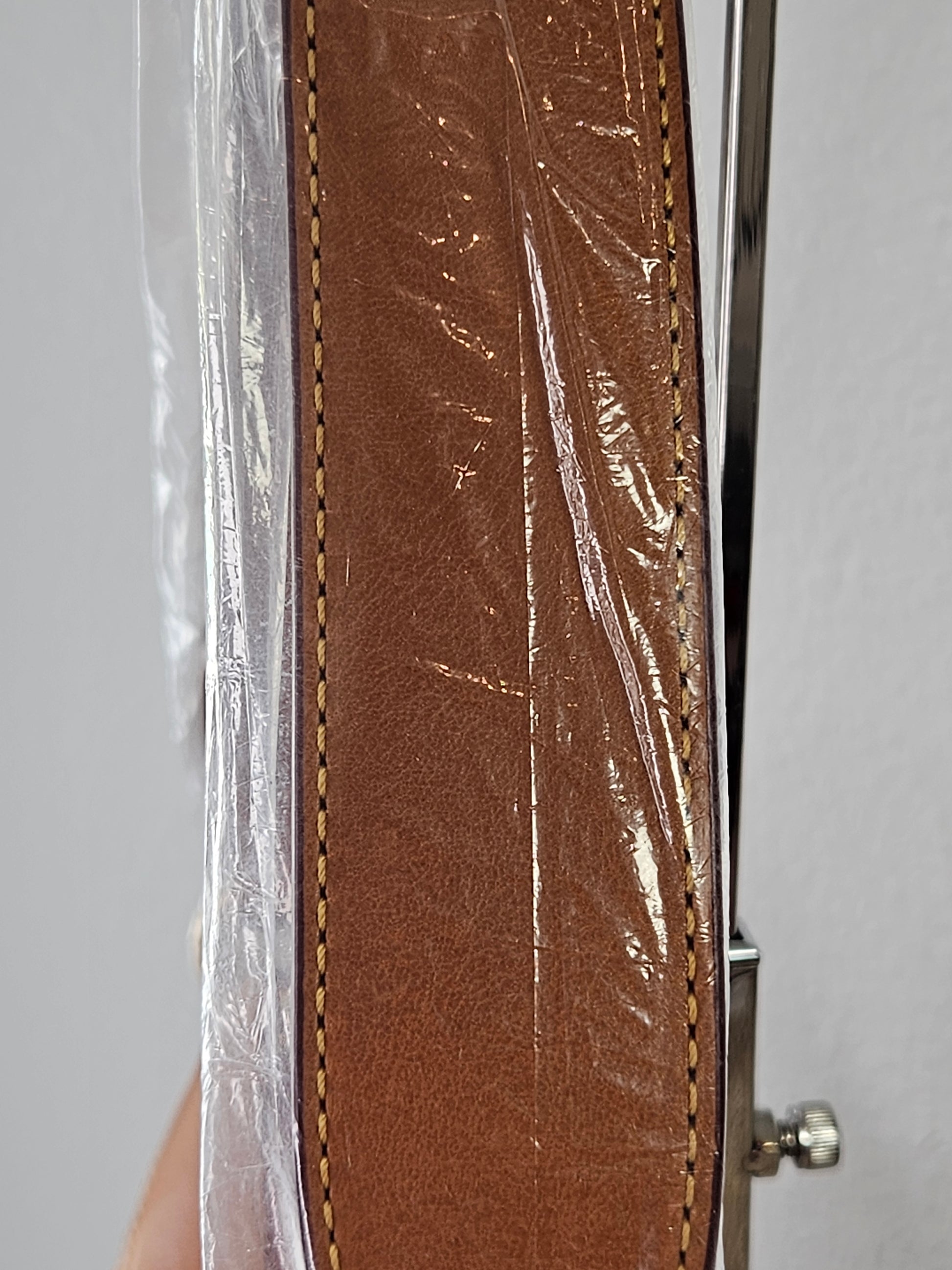 strap Dooney & Bourke Florentine Cassidy Leather Hobo Bag Cognac Brown