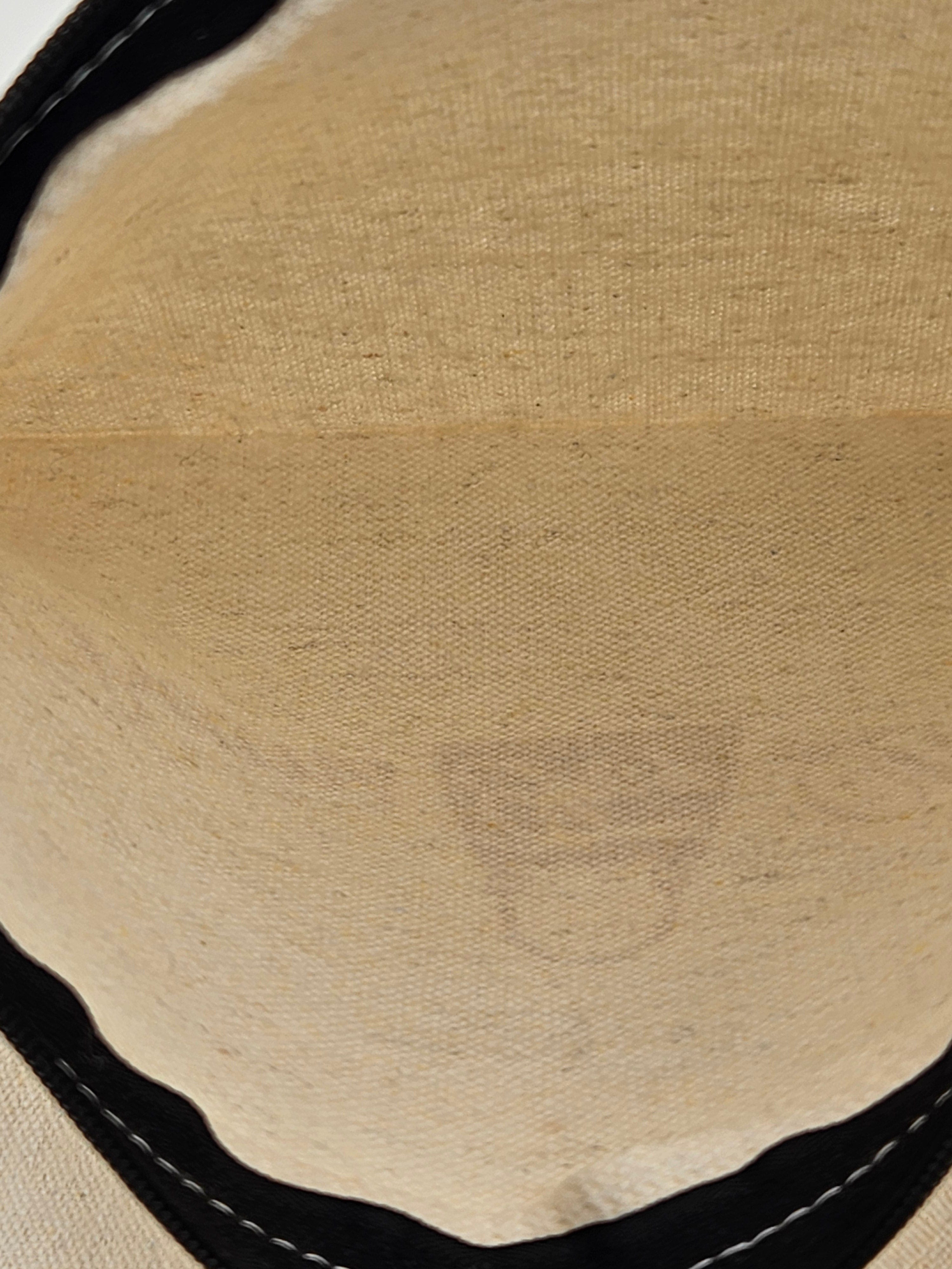 Beans For Luxury Canvas Zippered Cosmetic Bag