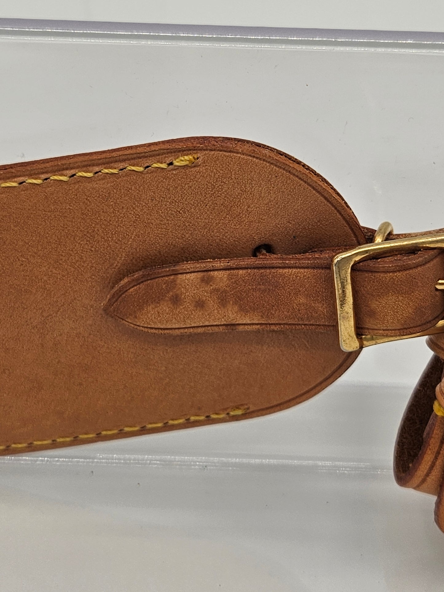 Louis Vuitton Vachetta Luggage Tag and Loop Set