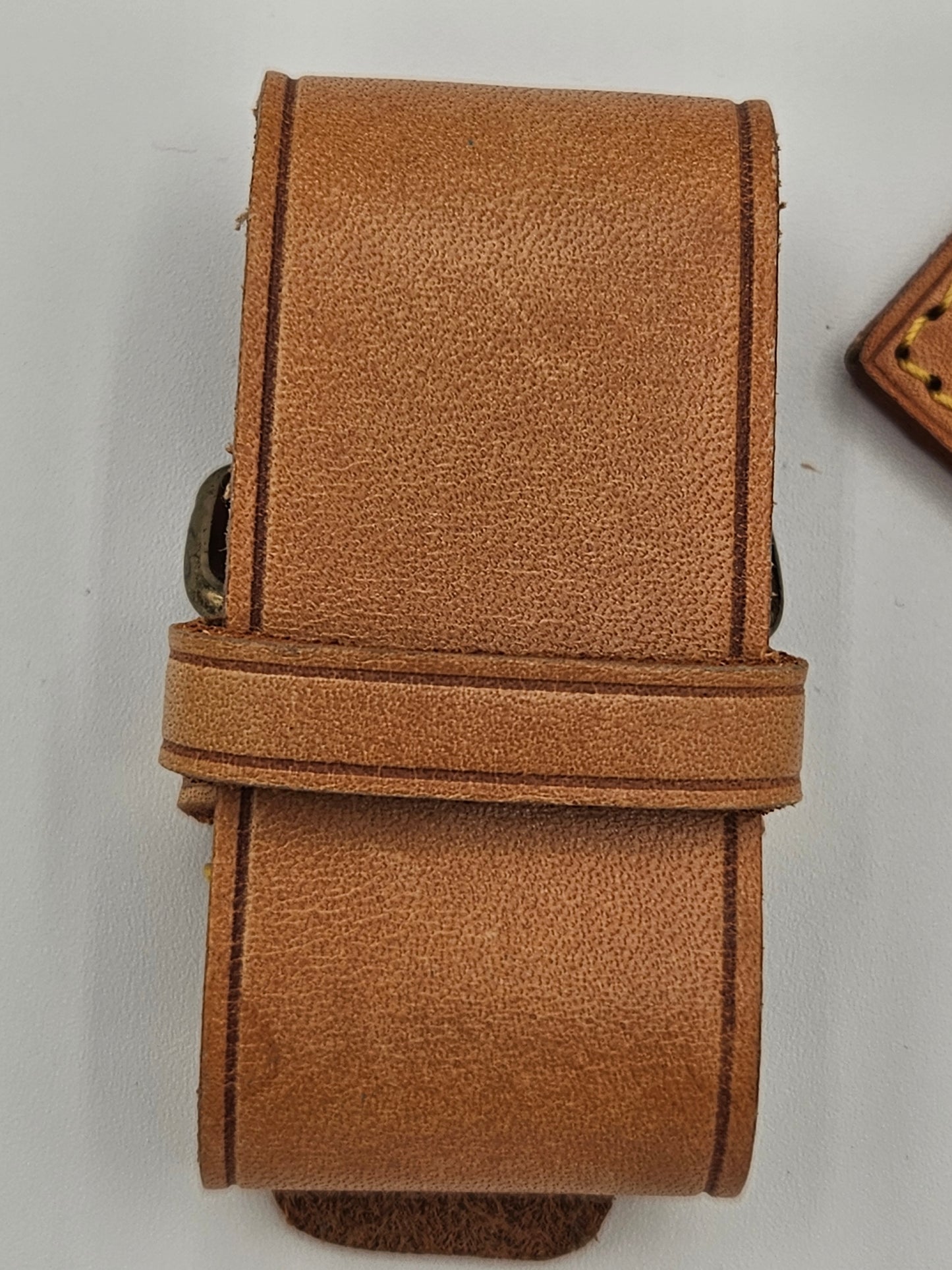 Louis Vuitton Vachetta Luggage Tag and Loop Set