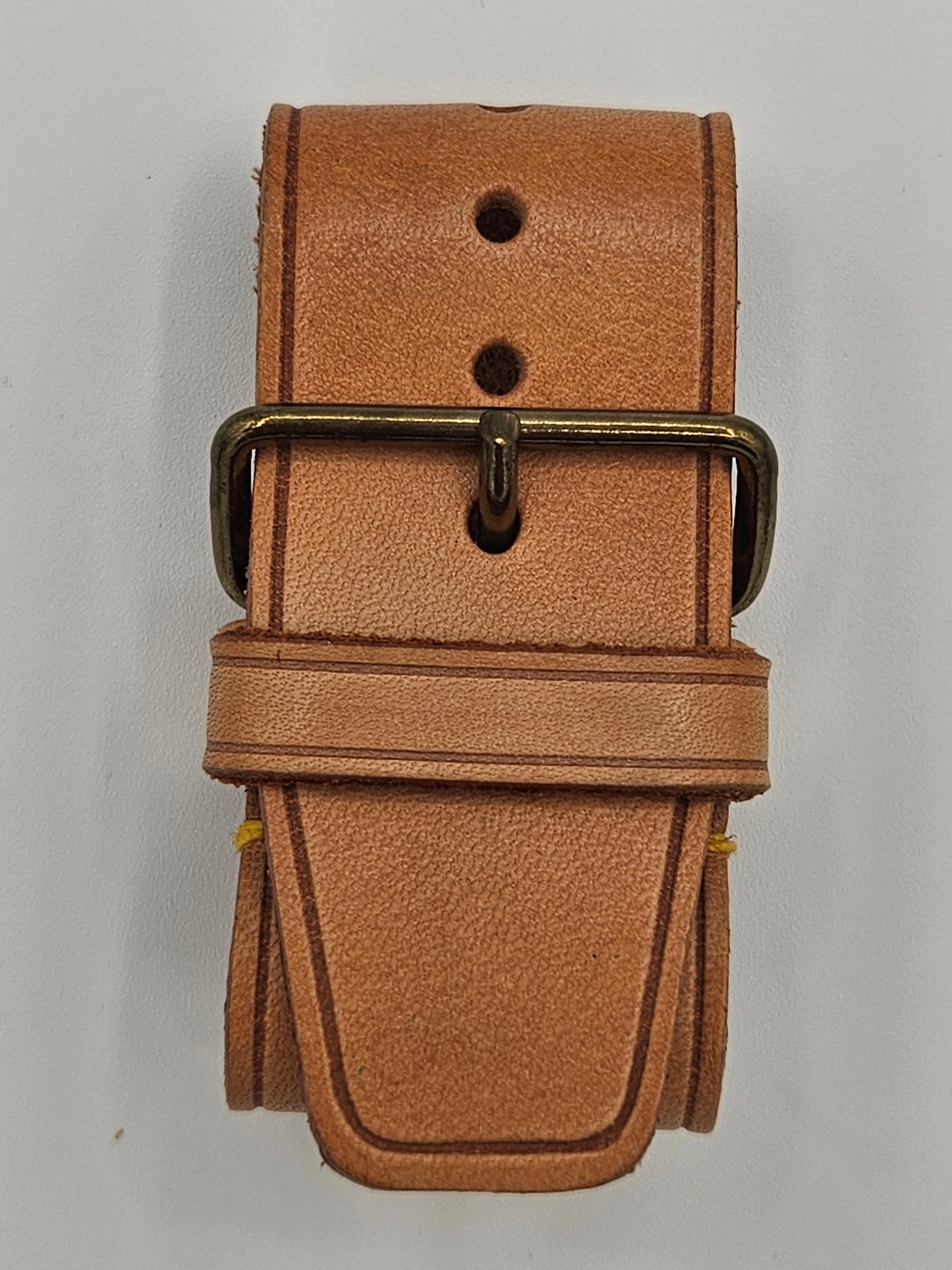 Louis Vuitton Vachetta Luggage Tag and Loop Set