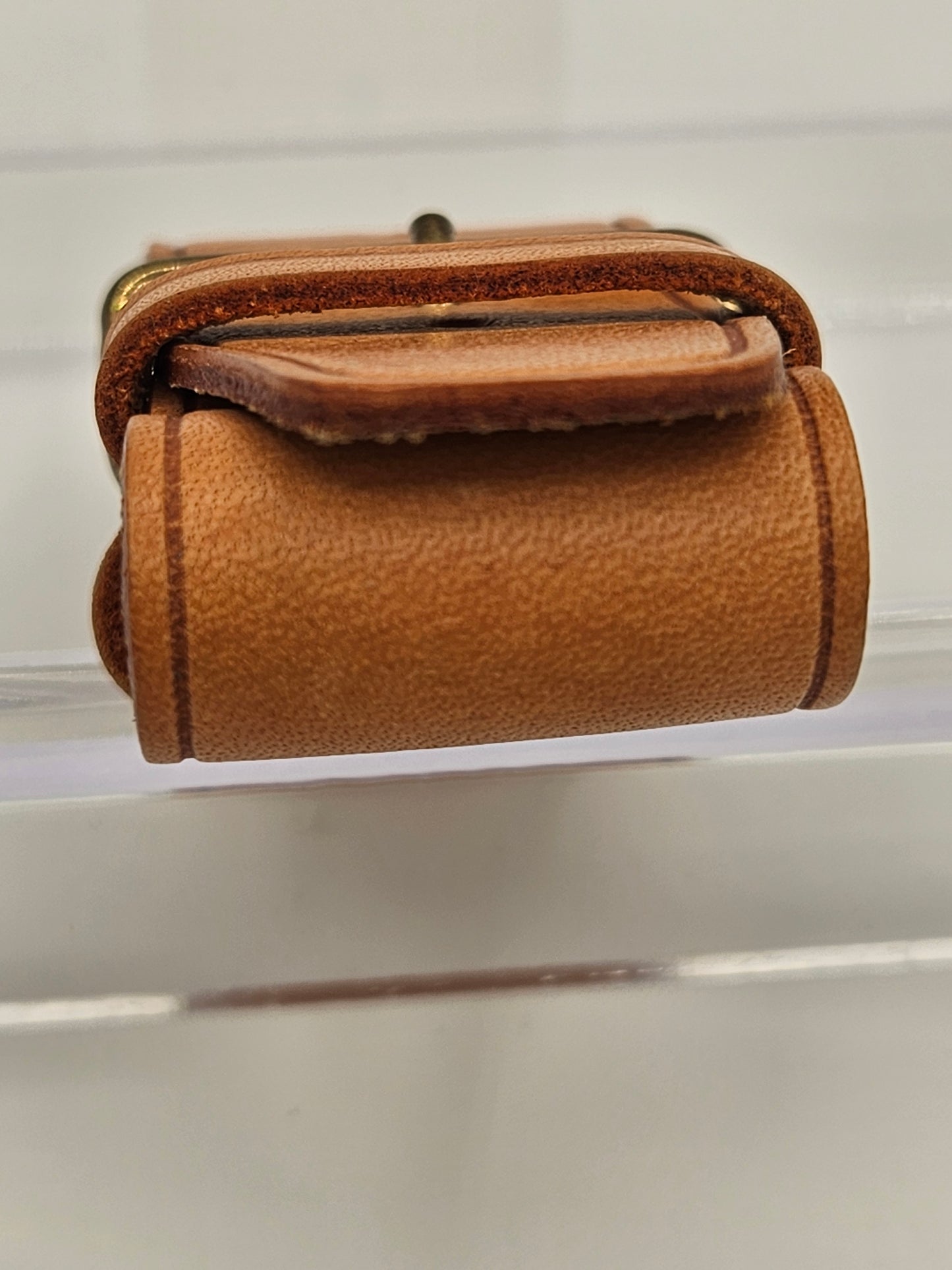 Louis Vuitton Vachetta Luggage Tag and Loop Set