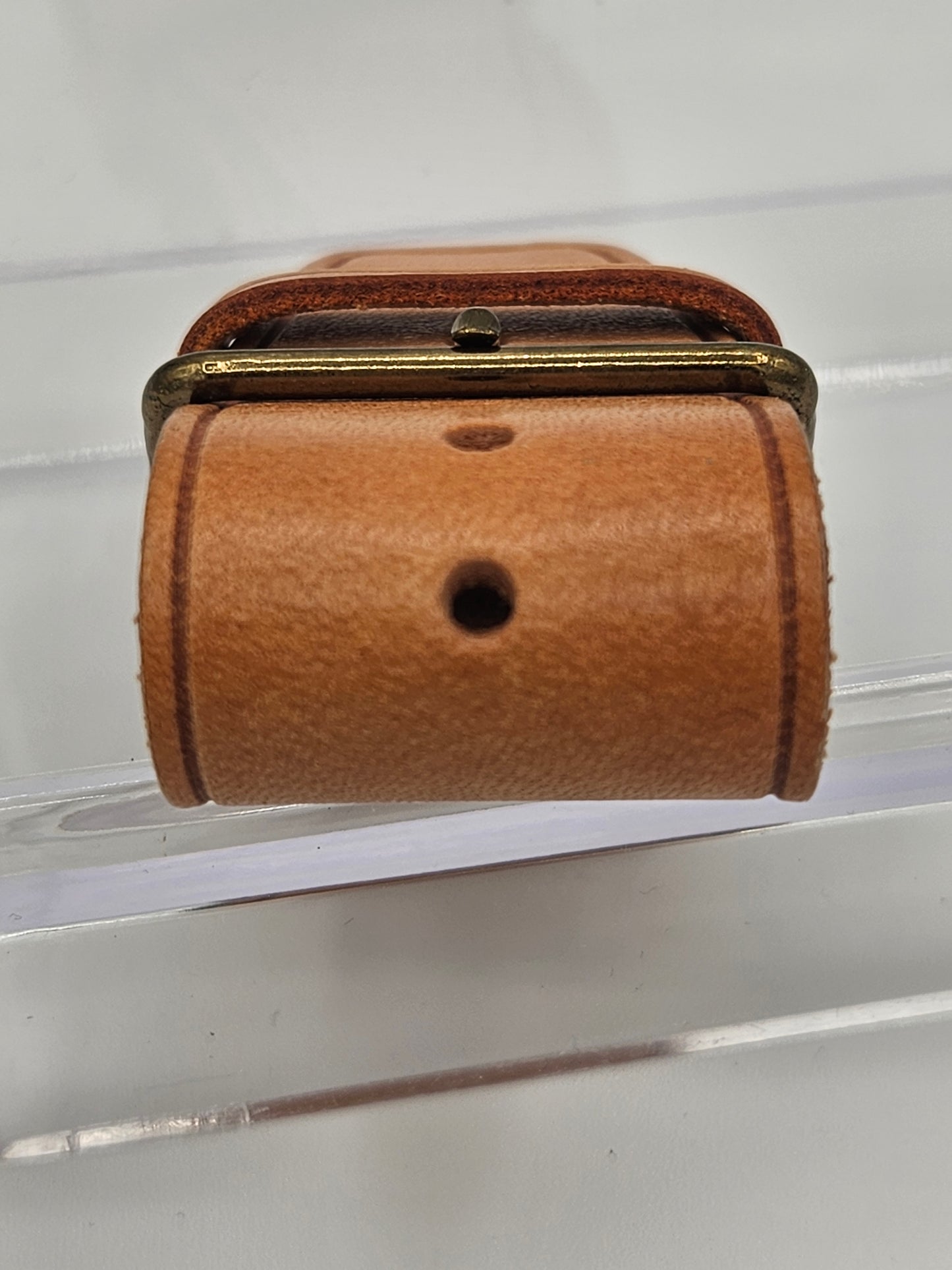 Louis Vuitton Vachetta Luggage Tag and Loop Set