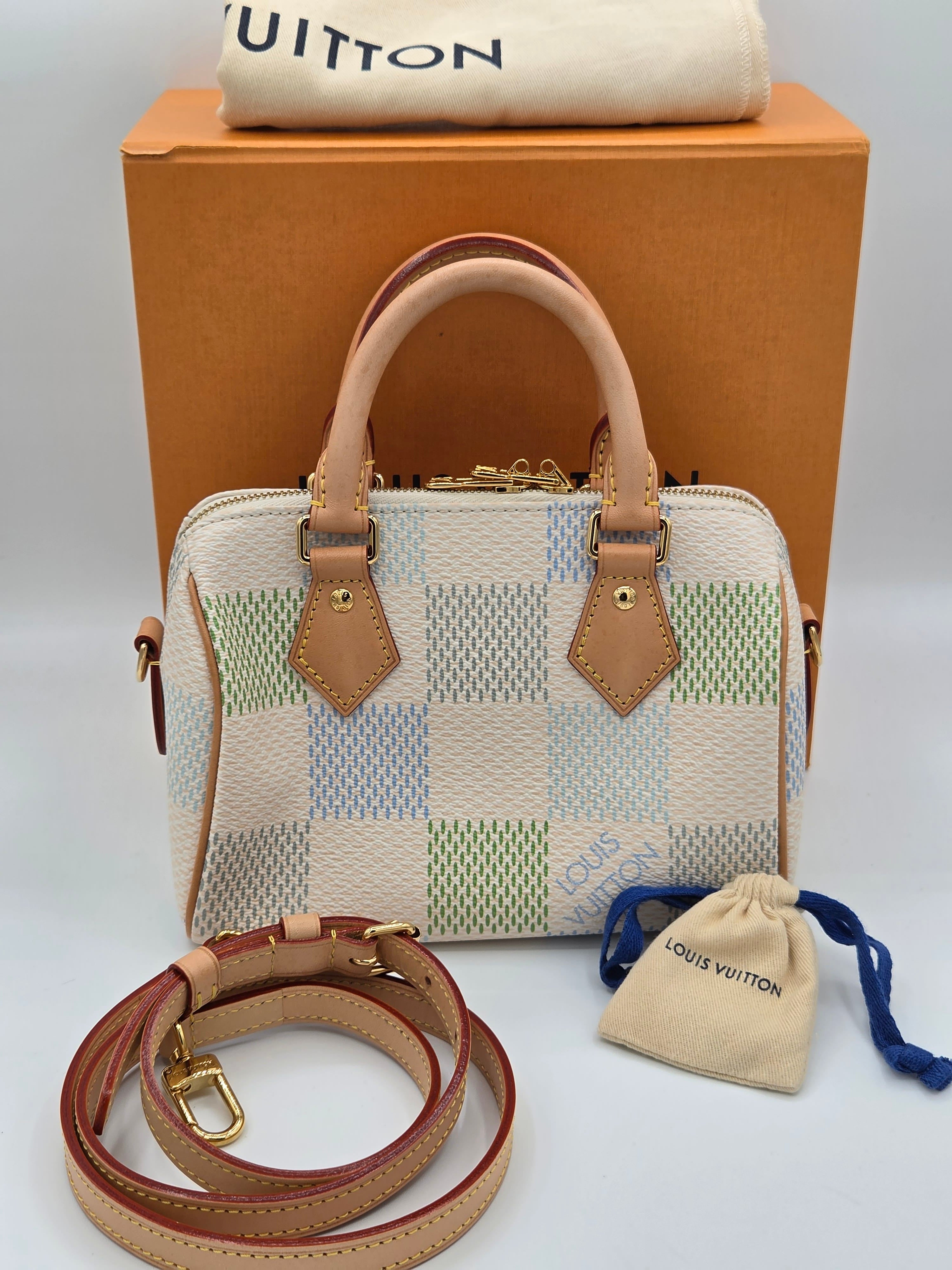 Louis Vuitton Speedy 20 Bandoulière – Damier Pistachio | Pre-Owned