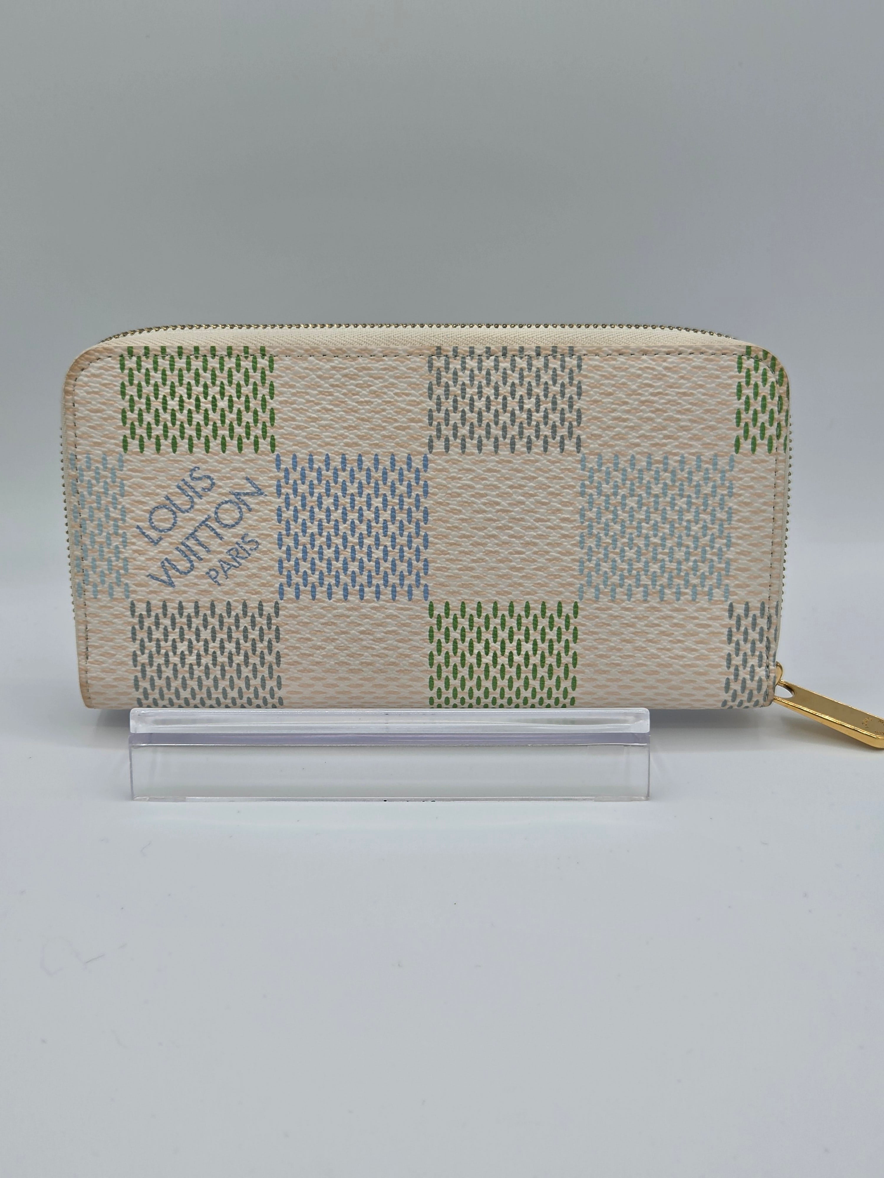 Louis Vuitton Damierlicious Zippy Wallet – Pistachio Green | Pre-Owned