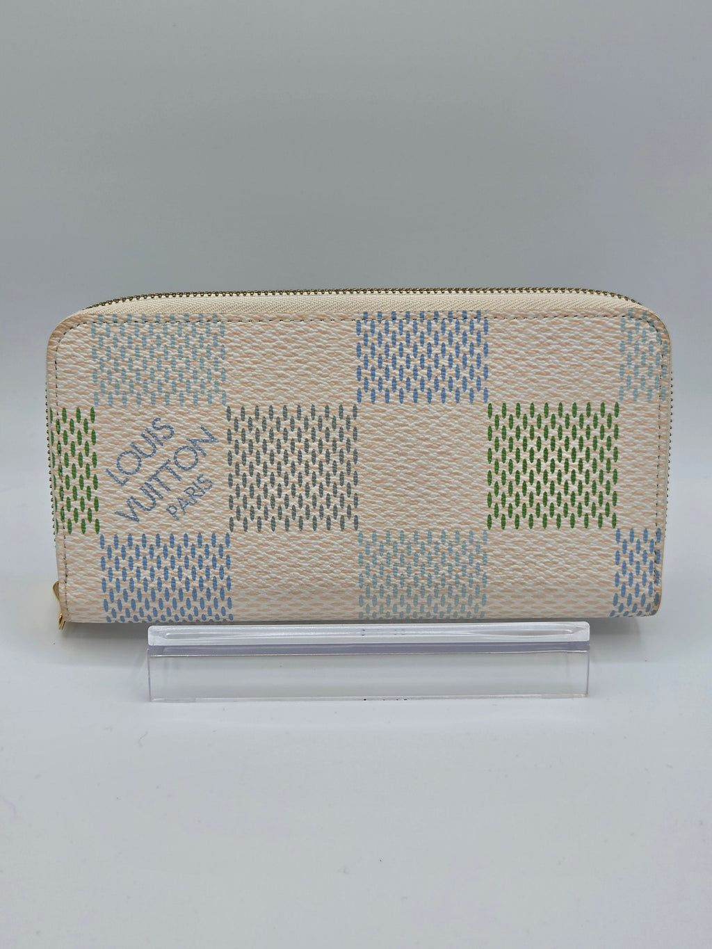 Louis Vuitton Damierlicious Zippy Wallet – Pistachio Green | Pre-Owned