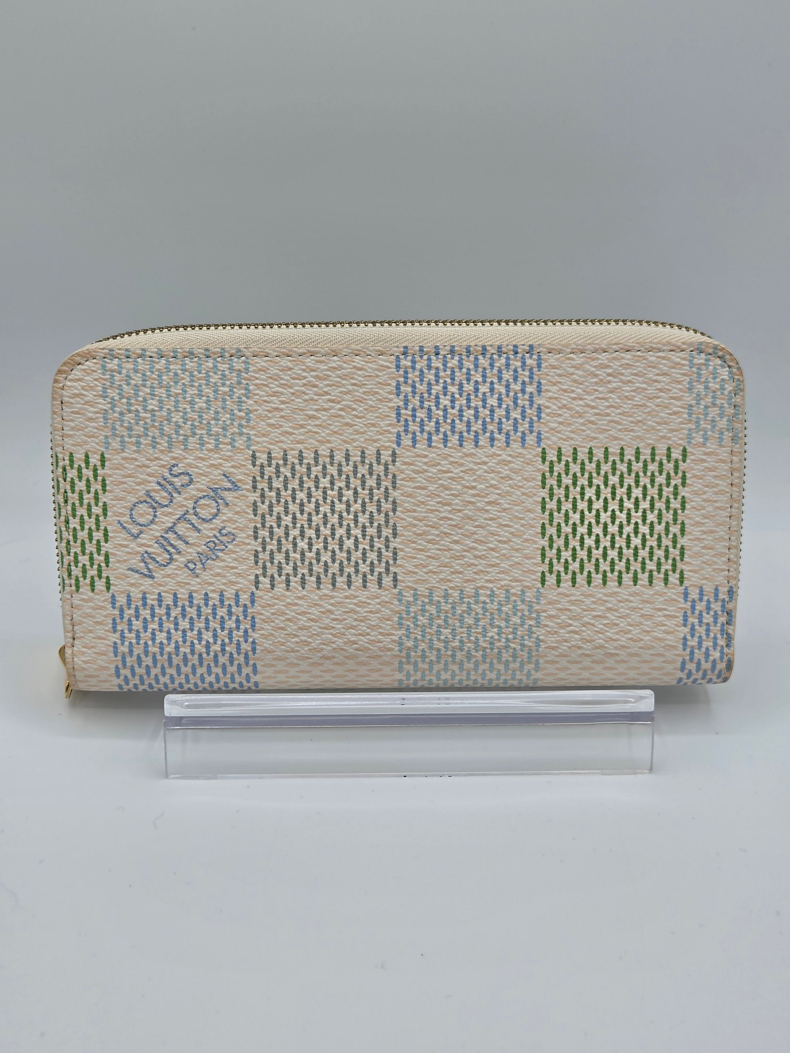 Louis Vuitton Damierlicious Zippy Wallet – Pistachio Green | Pre-Owned