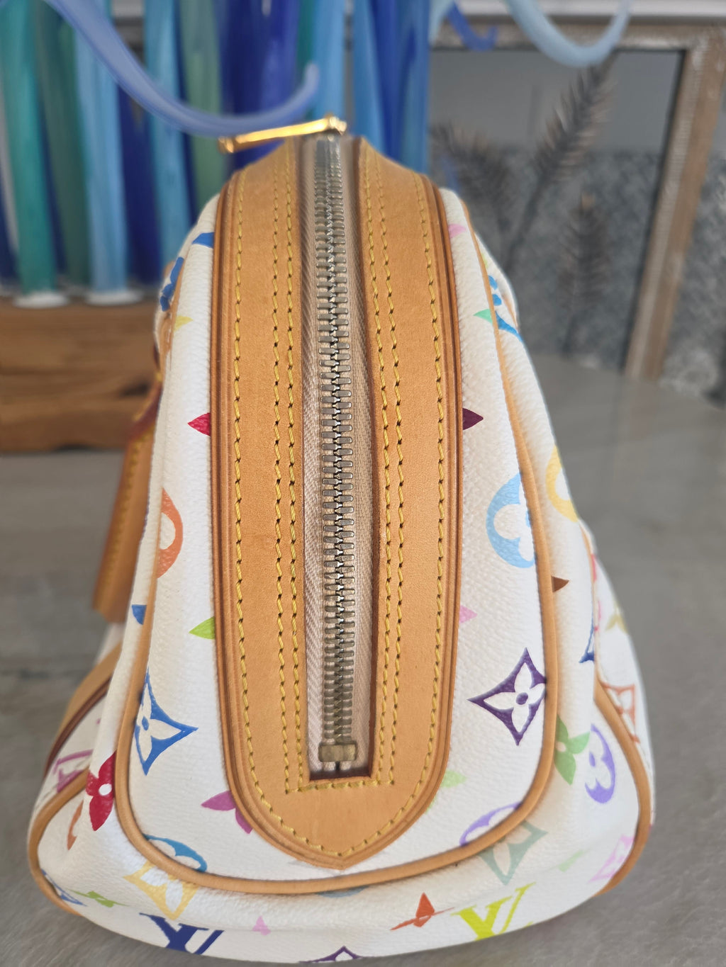 Louis Vuitton Priscilla Bag – Monogram Multicolor White | Murakami 2006 | Pre-Owned
