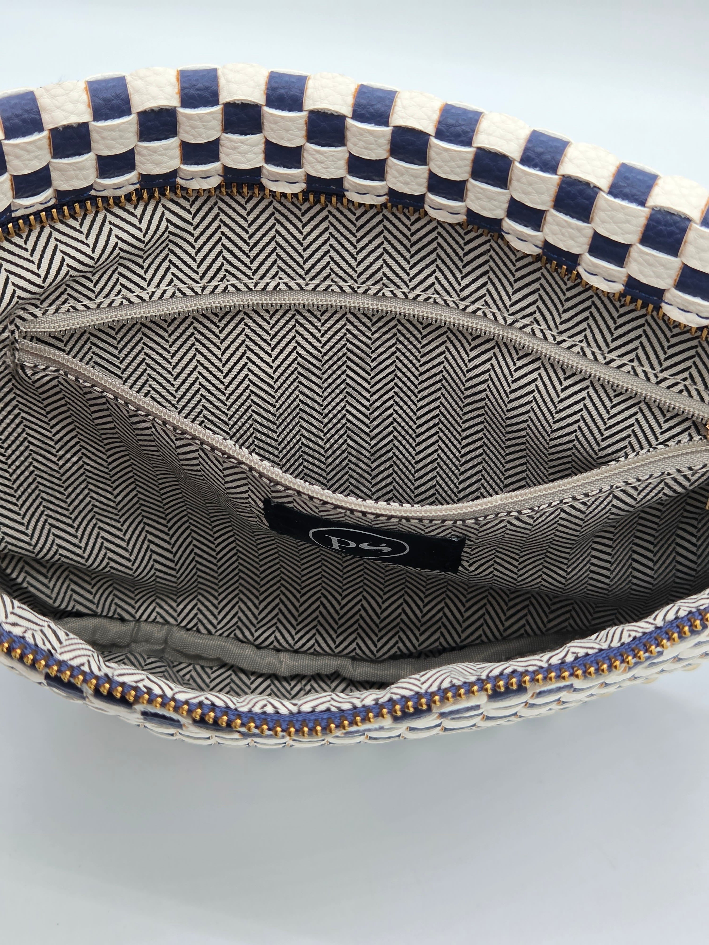 Westlyn Woven Bum Bag  | Vegan Leather | New Black
