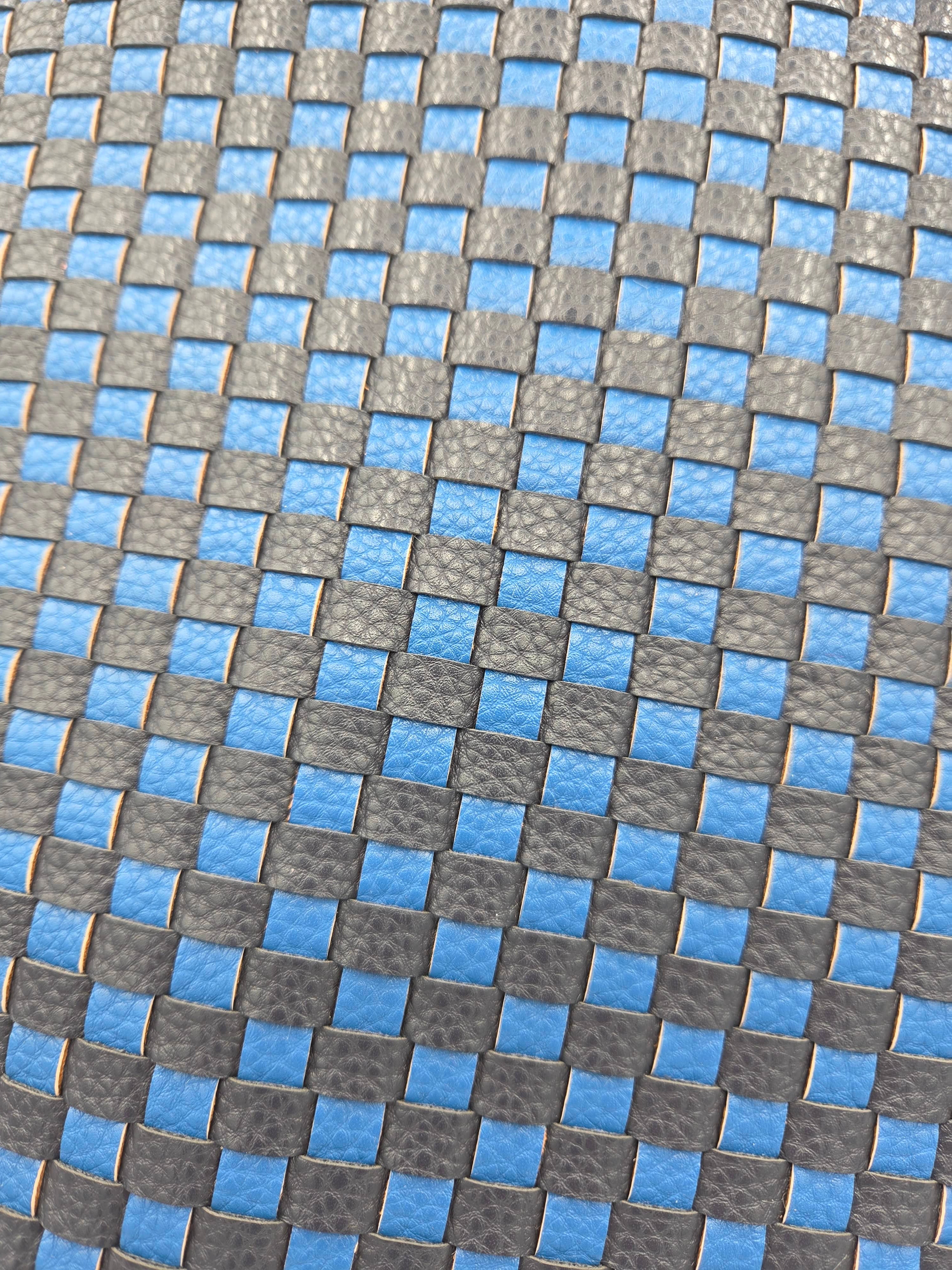 Woven Tiffany Organized Tote Bag – Laptop Carryall | Vegan Leather | Boutique | New