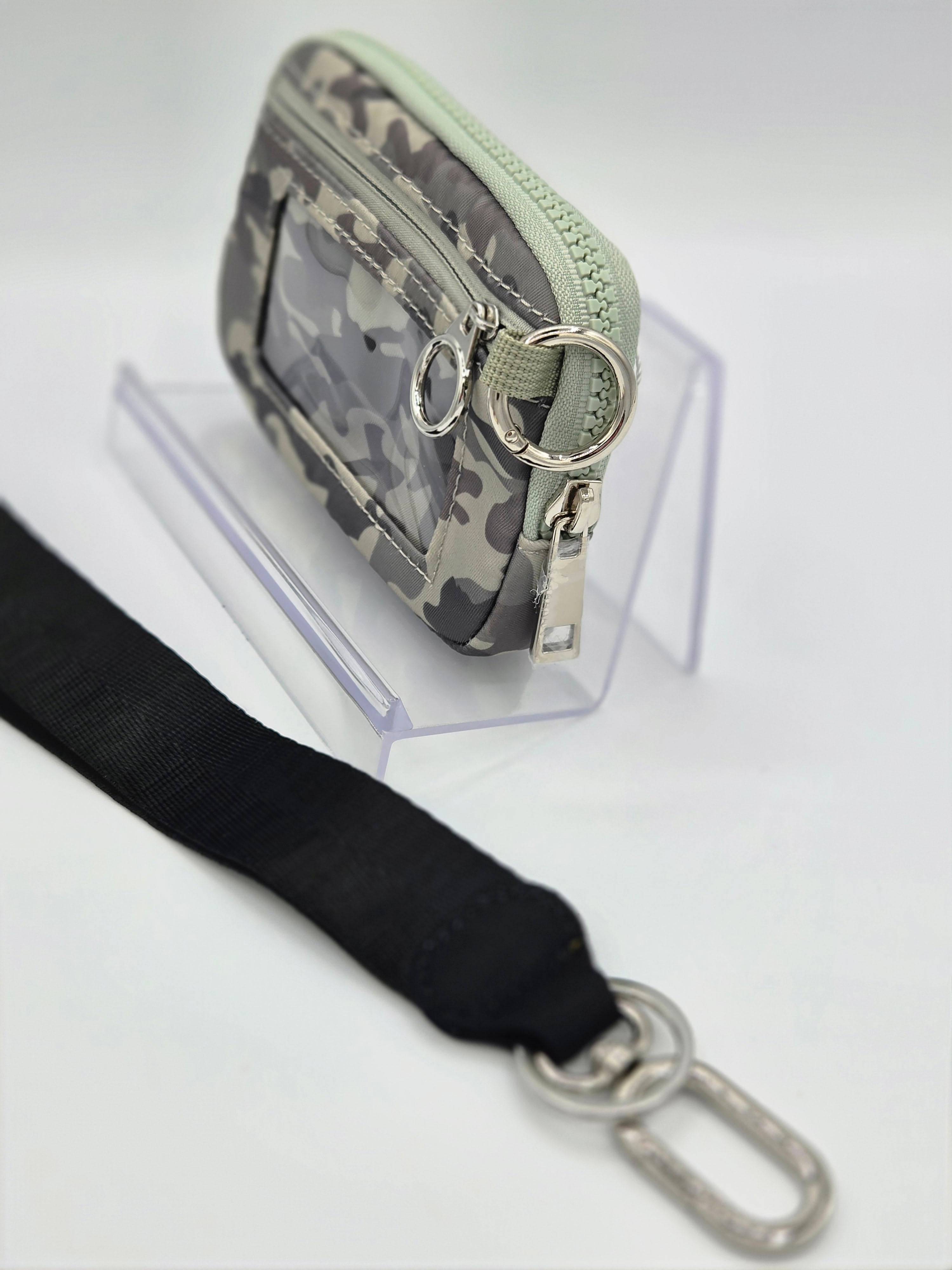 Nelly Nylon Wristlet Wallet – Compact Organizer | Boutique | New