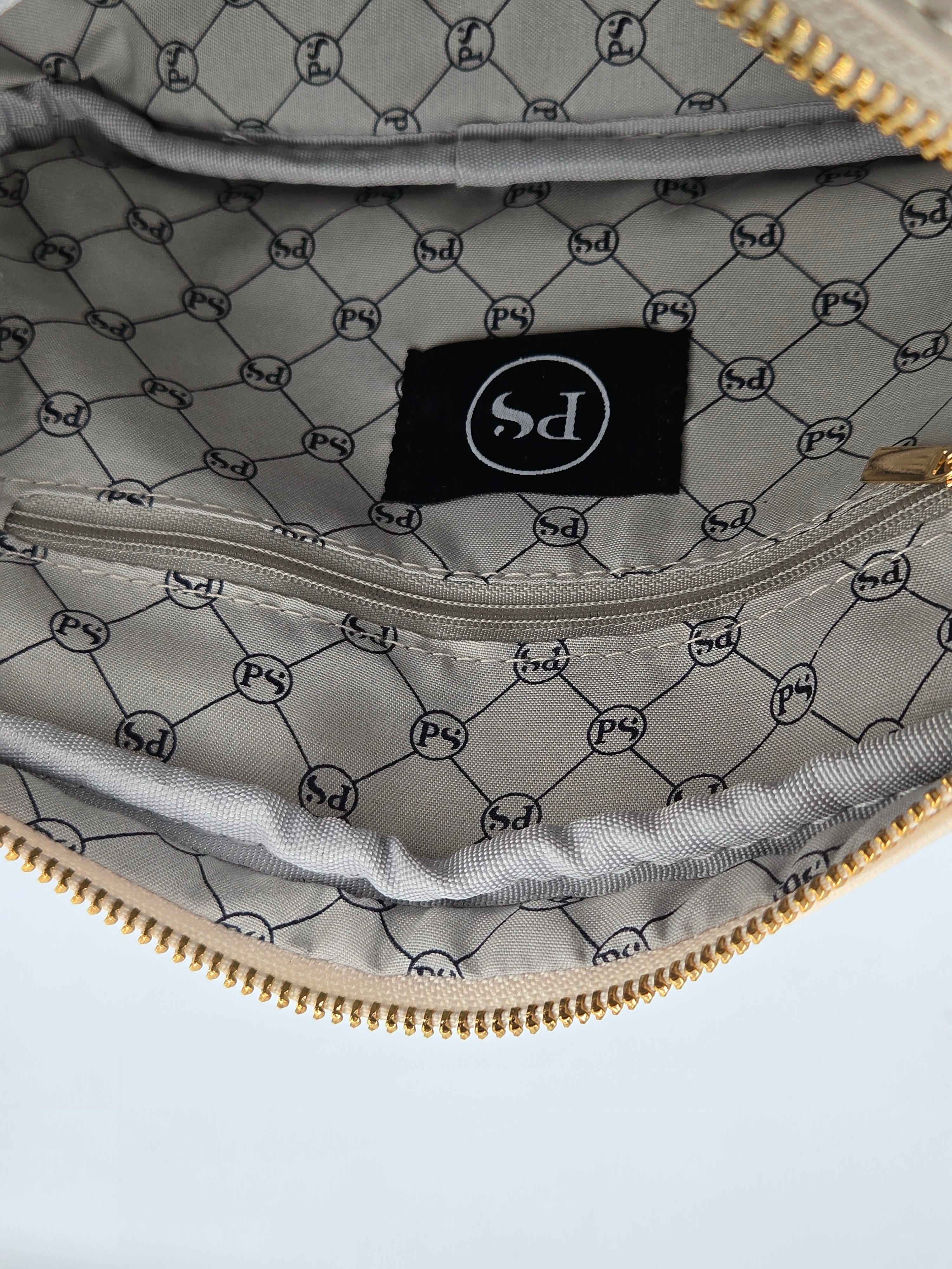 Woven Willow Camera Crossbody Bag – Vegan Leather | Adjustable Strap | Boutique | New Black