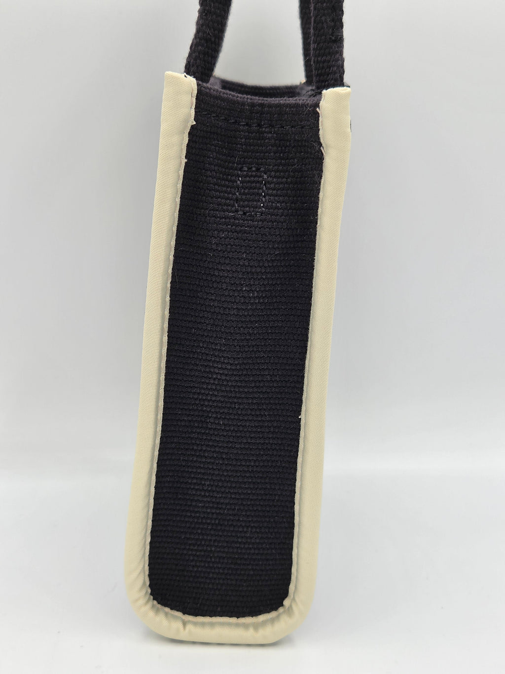 Marc Jacobs Canvas Mini Tote – Black | Structured Crossbody | Like New with Tags