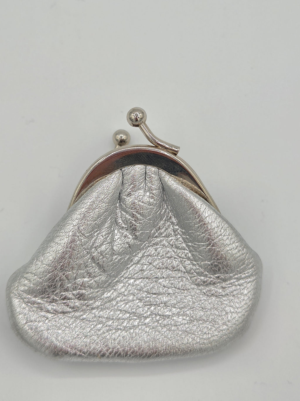 silver coin pouch