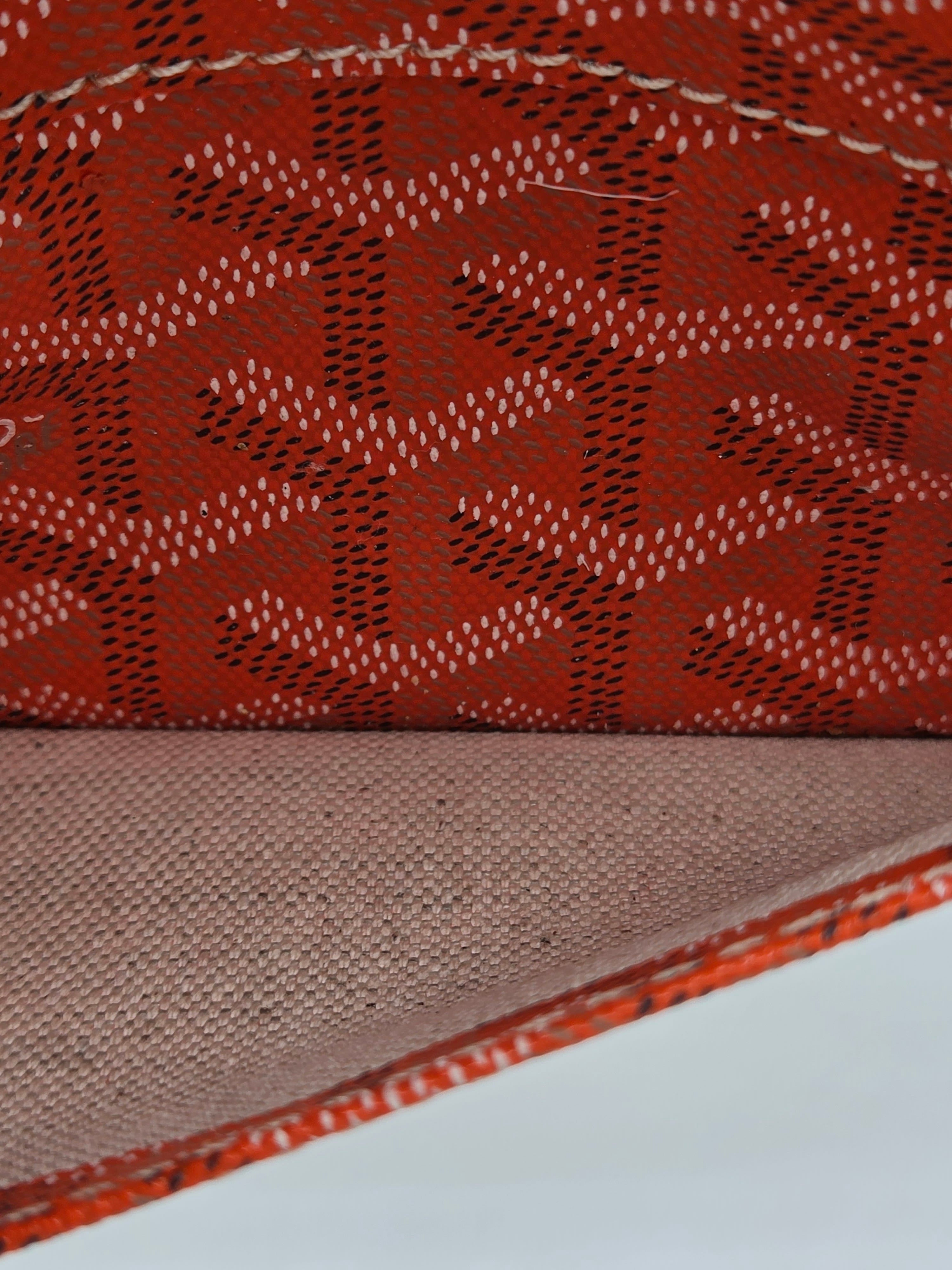 Close-up of two fabric swatches with different patterns and colors.