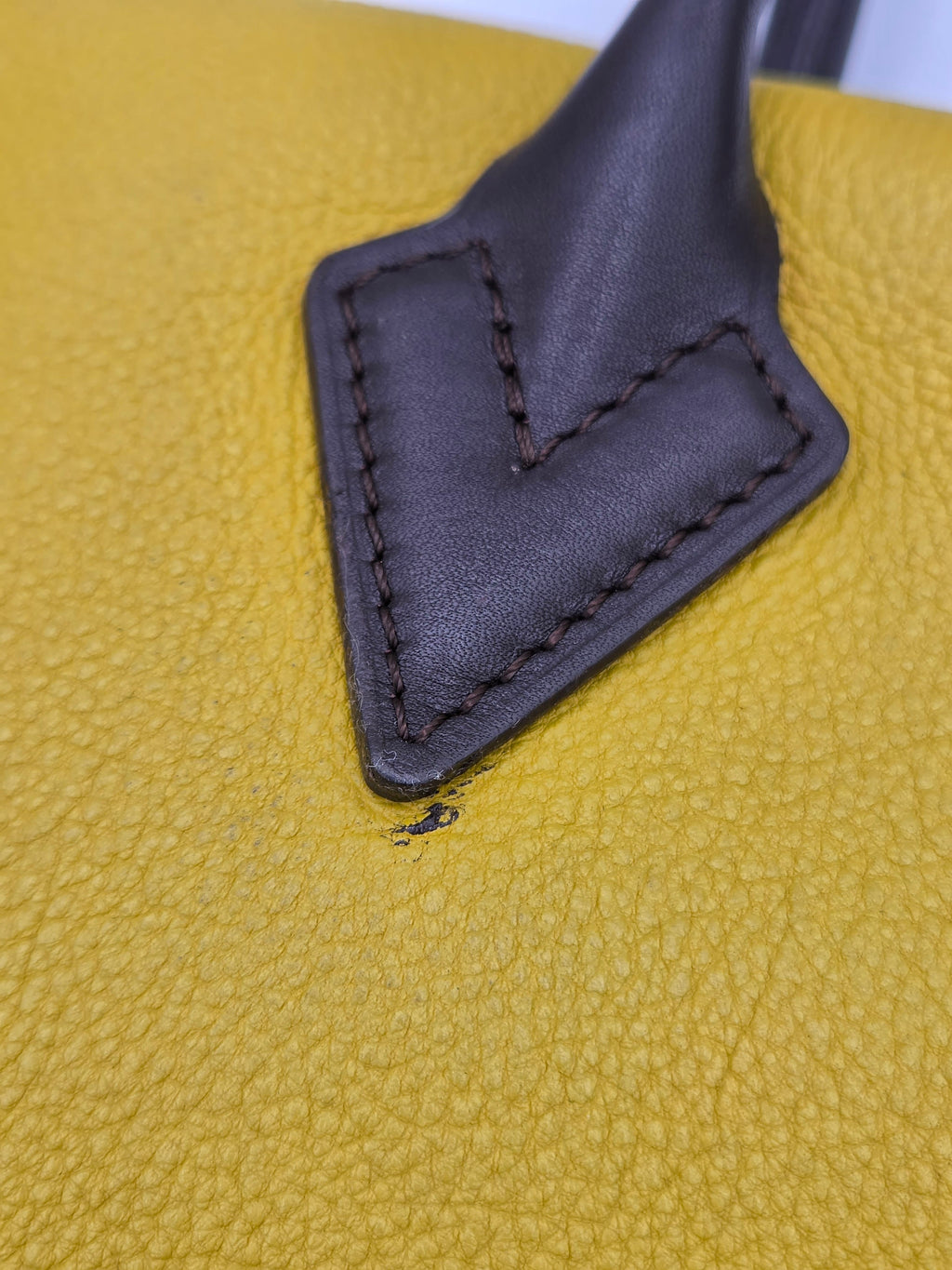 Louis Vuitton Veau Cachemire Tote W PM – Pistache | Grained Calfskin Leather | 2014 | Authenticated | Pre-Owned