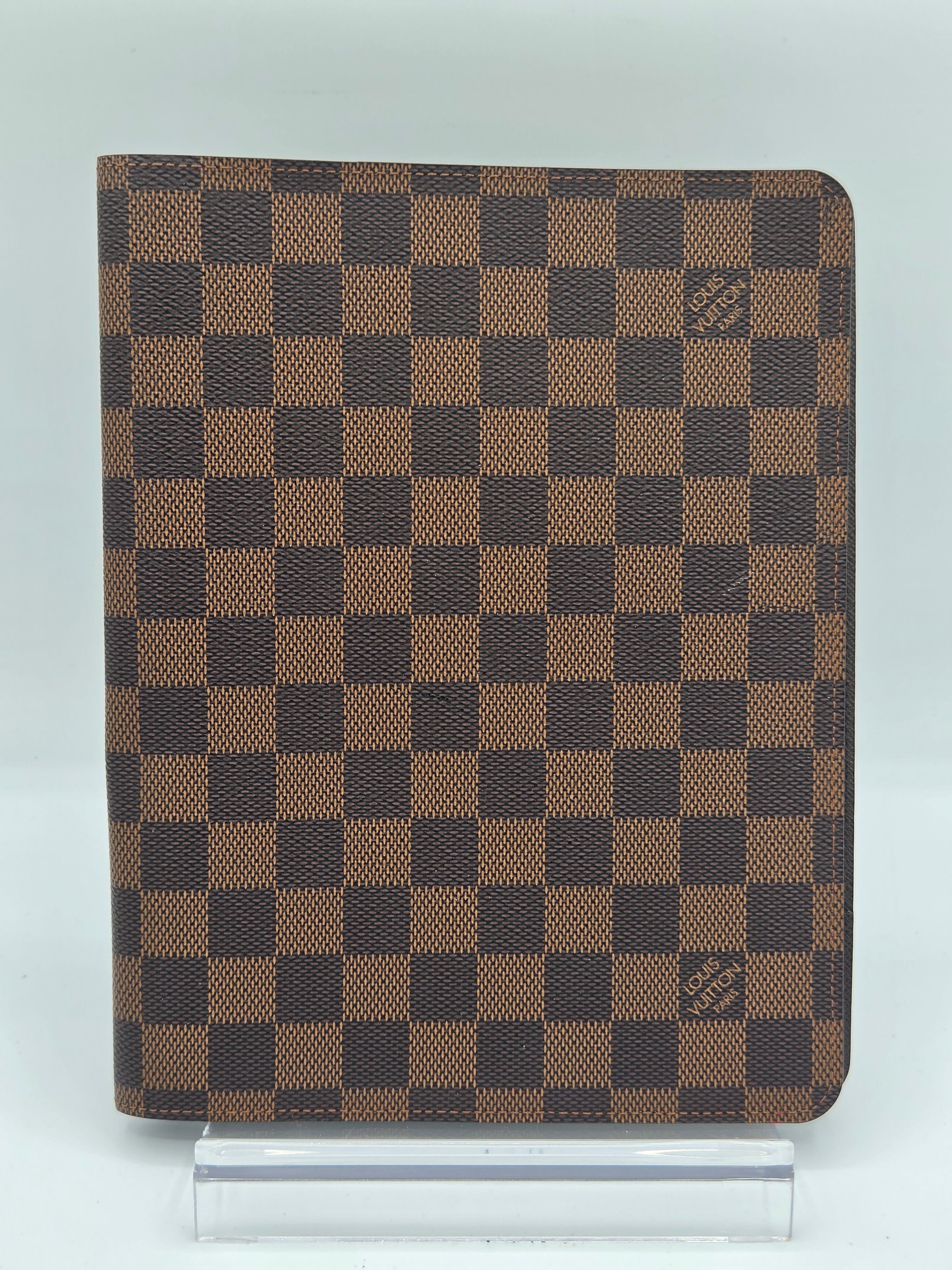 front view of agenda cover