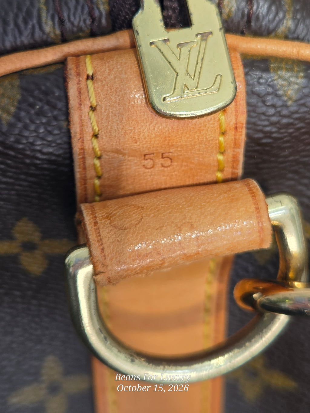 Louis Vuitton Keepall Bandouliere 55 Monogram 1997 | Authentic