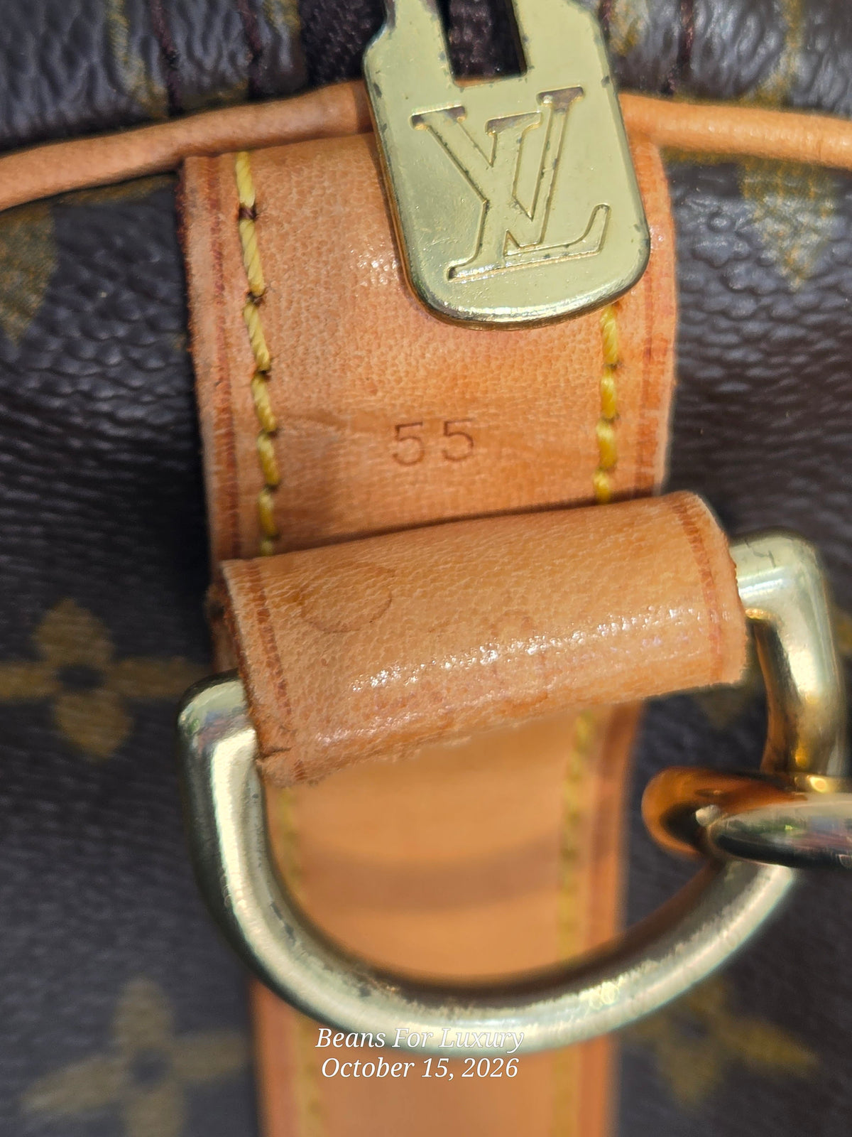 Louis Vuitton Keepall Bandouliere 55 Monogram 1997 | Authentic
