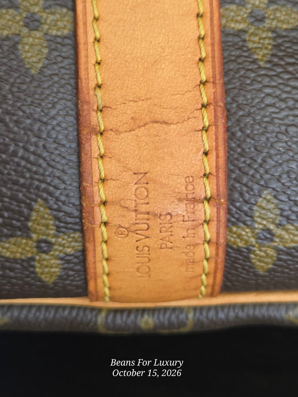Louis Vuitton Keepall Bandouliere 55 Monogram 1997 | Authentic