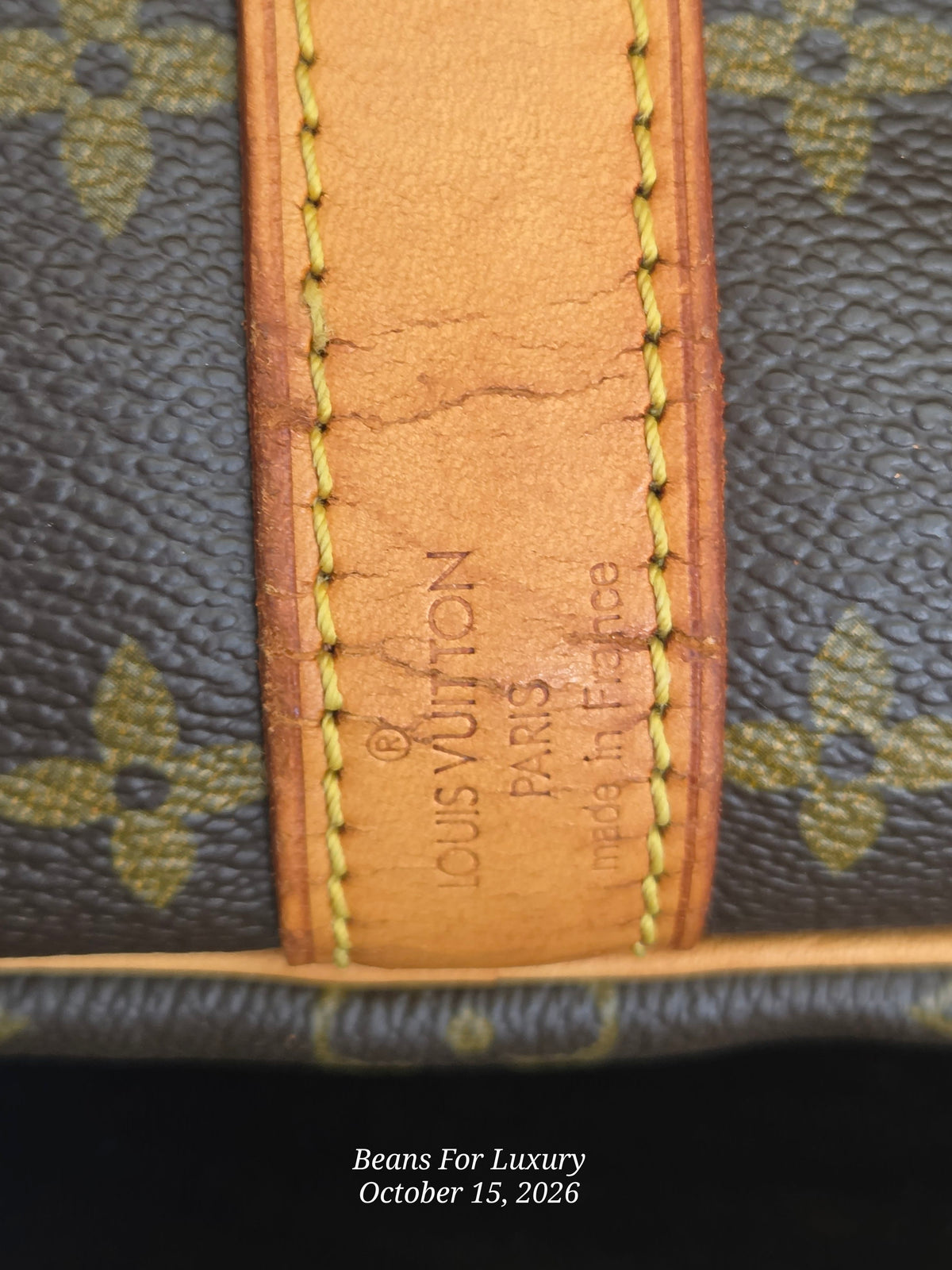 Louis Vuitton Keepall Bandouliere 55 Monogram 1997 | Authentic