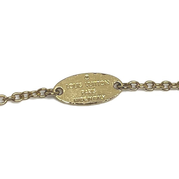 stamp Louis Vuitton Essential "V" Necklace Gold Color