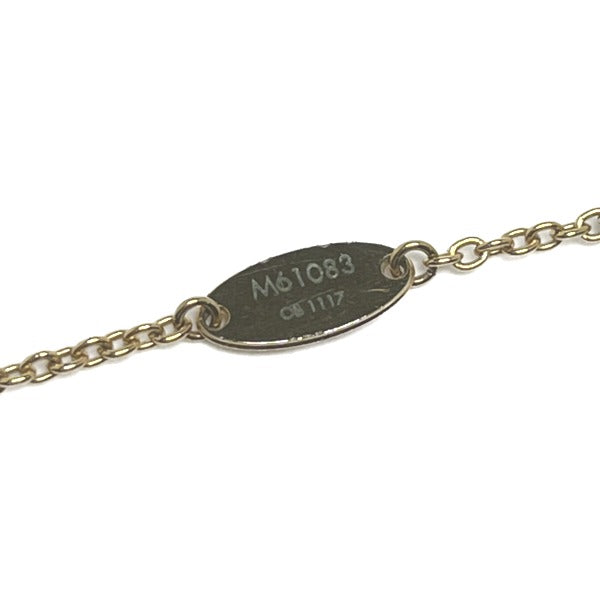 date code Louis Vuitton Essential "V" Necklace Gold Color