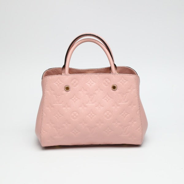Pre-Loved Louis Vuitton Empreinte Montaigne BB Rose Poudre