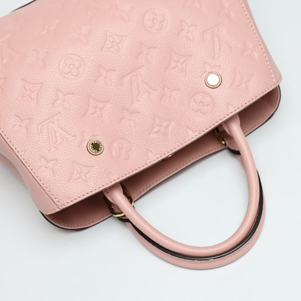 Pre-Loved Louis Vuitton Empreinte Montaigne BB Rose Poudre