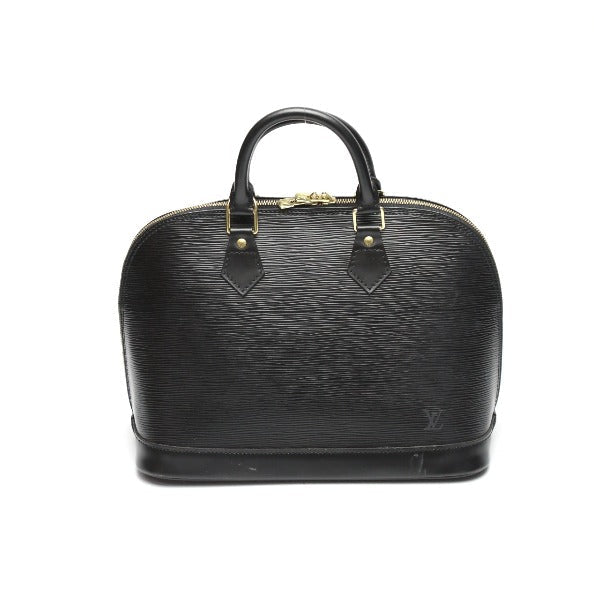 Louis Vuitton Epi Leather Alma Satchel Black -Pre-Owned