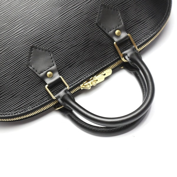 Louis Vuitton Epi Leather Alma Satchel Black -Pre-Owned