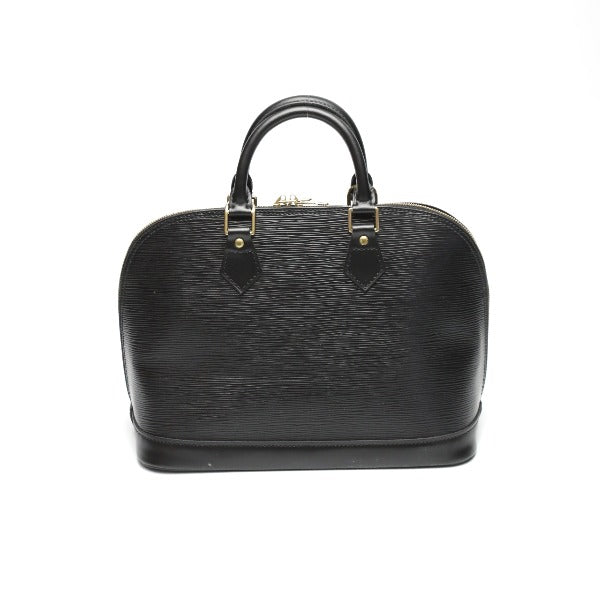 Louis Vuitton Epi Leather Alma Satchel Black -Pre-Owned