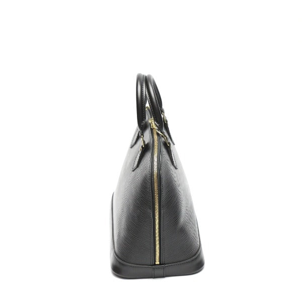 Louis Vuitton Epi Leather Alma Satchel Black -Pre-Owned