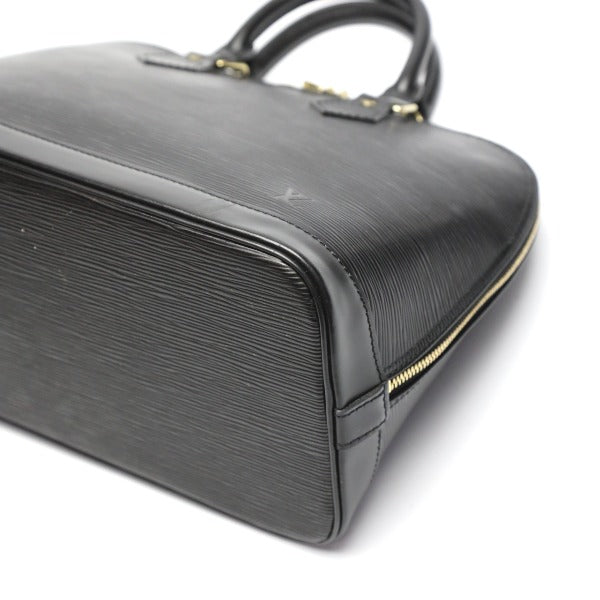 Louis Vuitton Epi Leather Alma Satchel Black -Pre-Owned