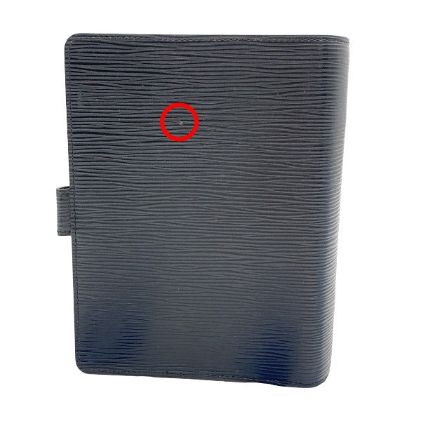 back view leather agenda