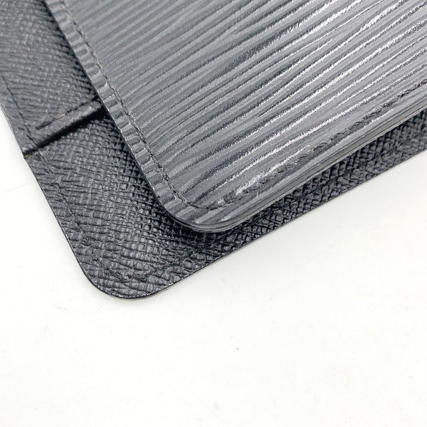 top corner view epi leather agenda