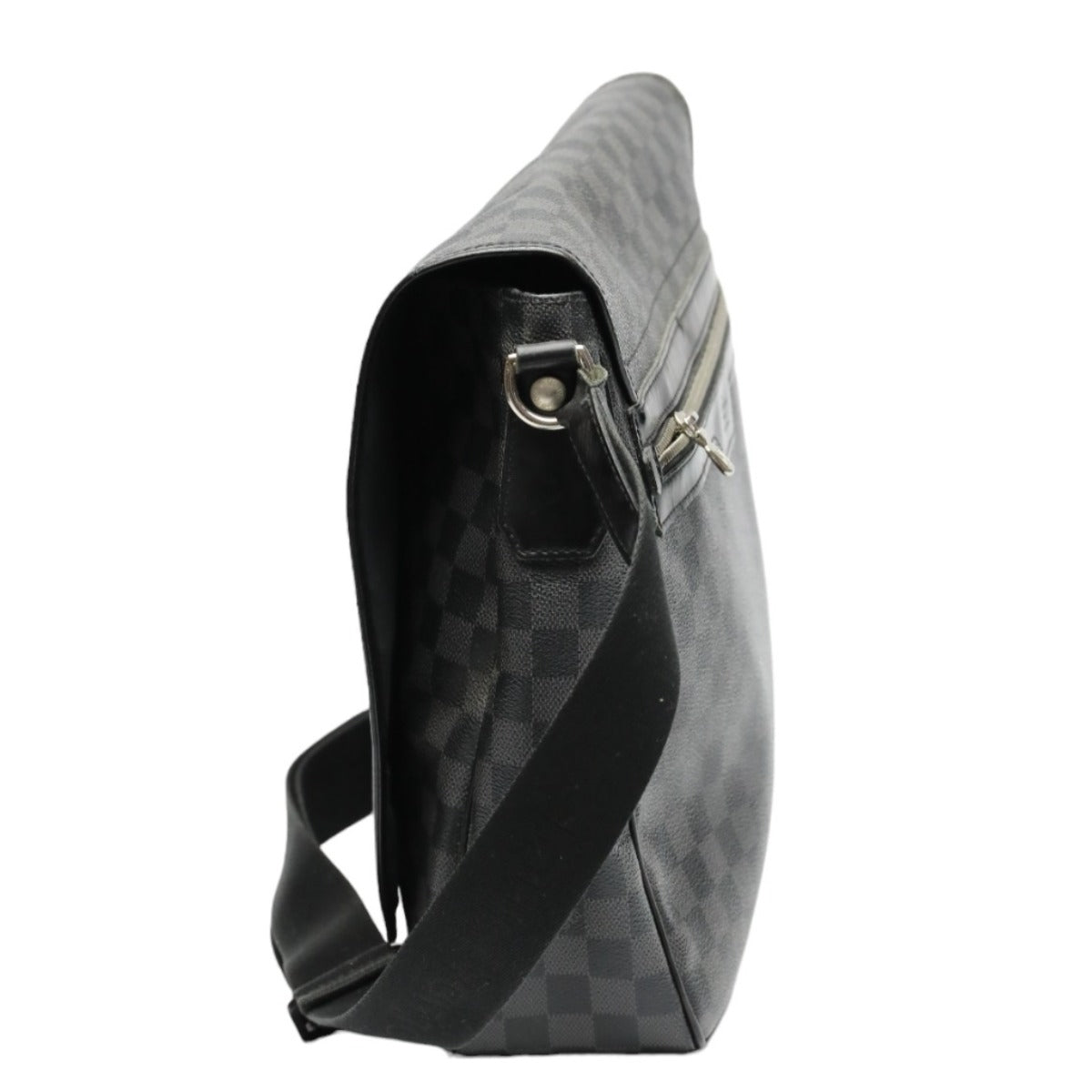 side Louis Vuitton Damier Graphite Daniel GM