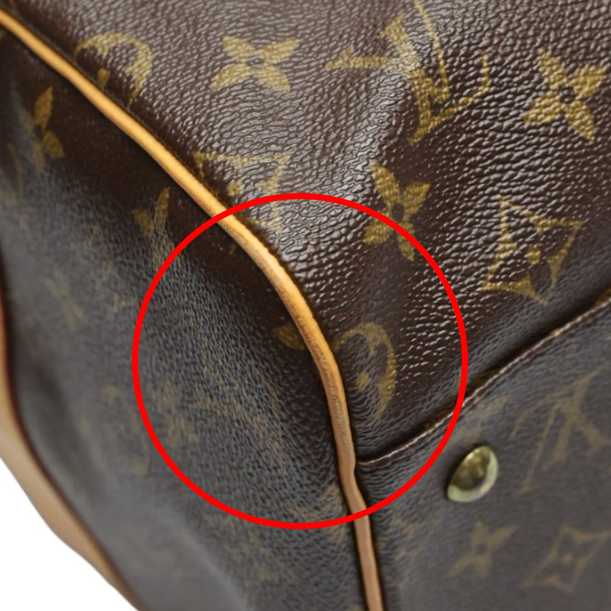 corner Louis Vuitton Boston Duffel Monogram Carryall 