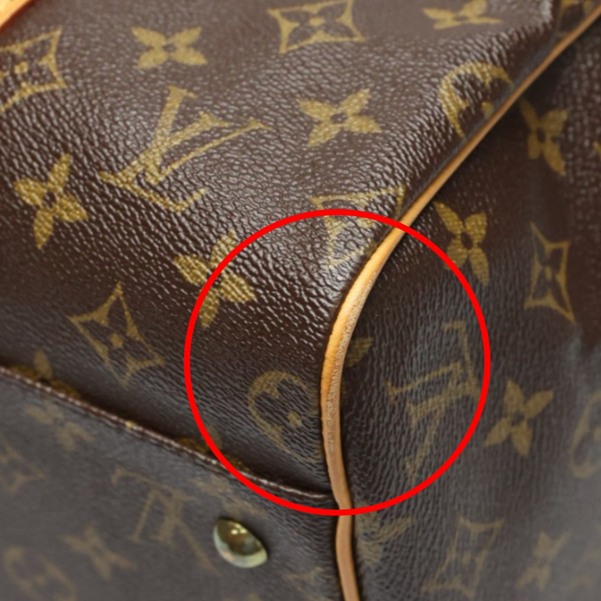 corner Louis Vuitton Boston Duffel Monogram Carryall 
