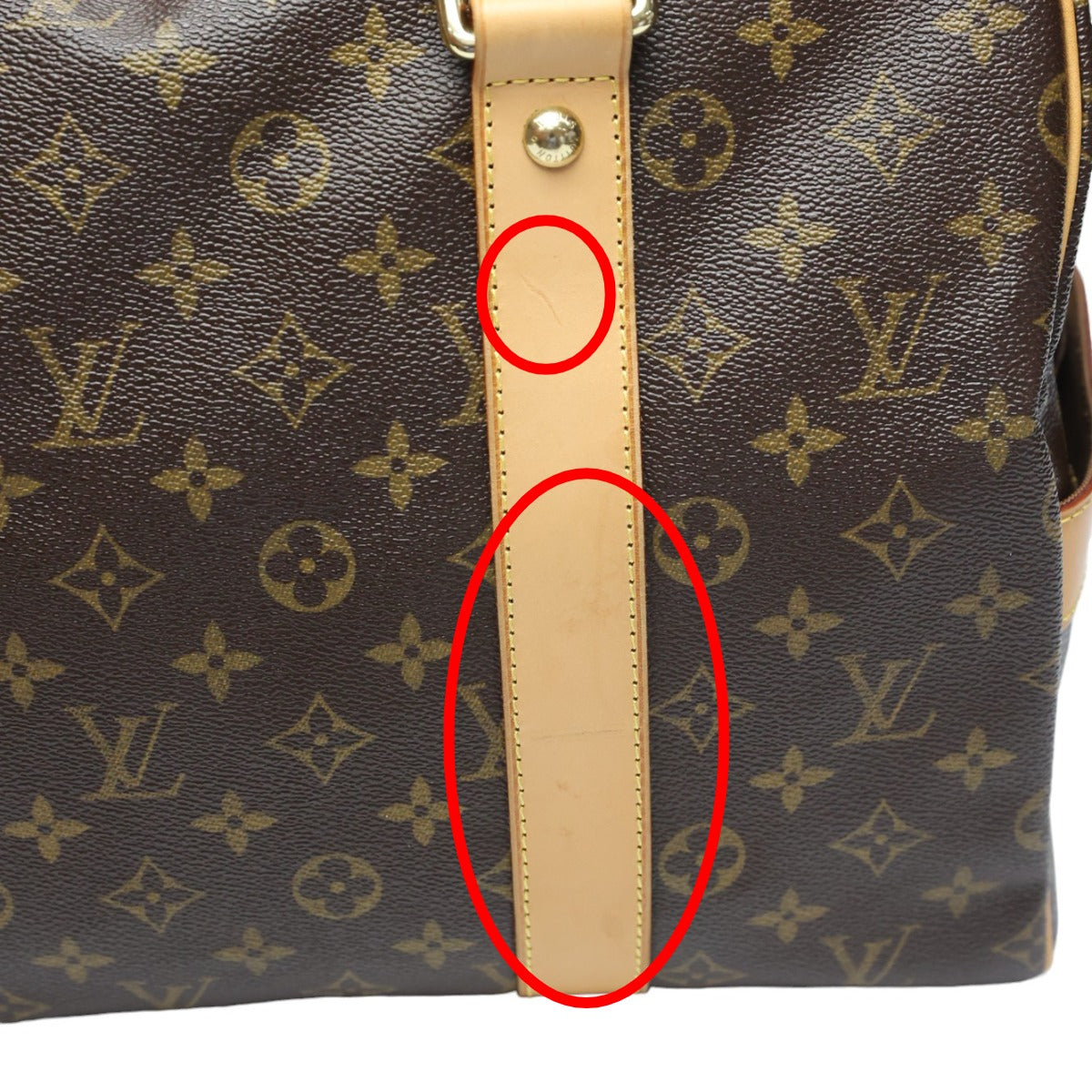 spots Louis Vuitton Boston Duffel Monogram Carryall 