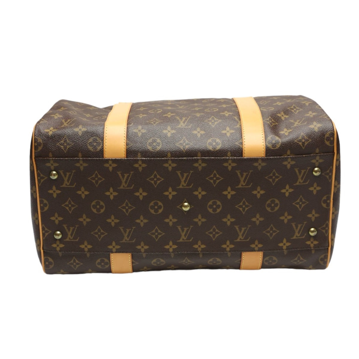 bottom Louis Vuitton Boston Duffel Monogram Carryall 