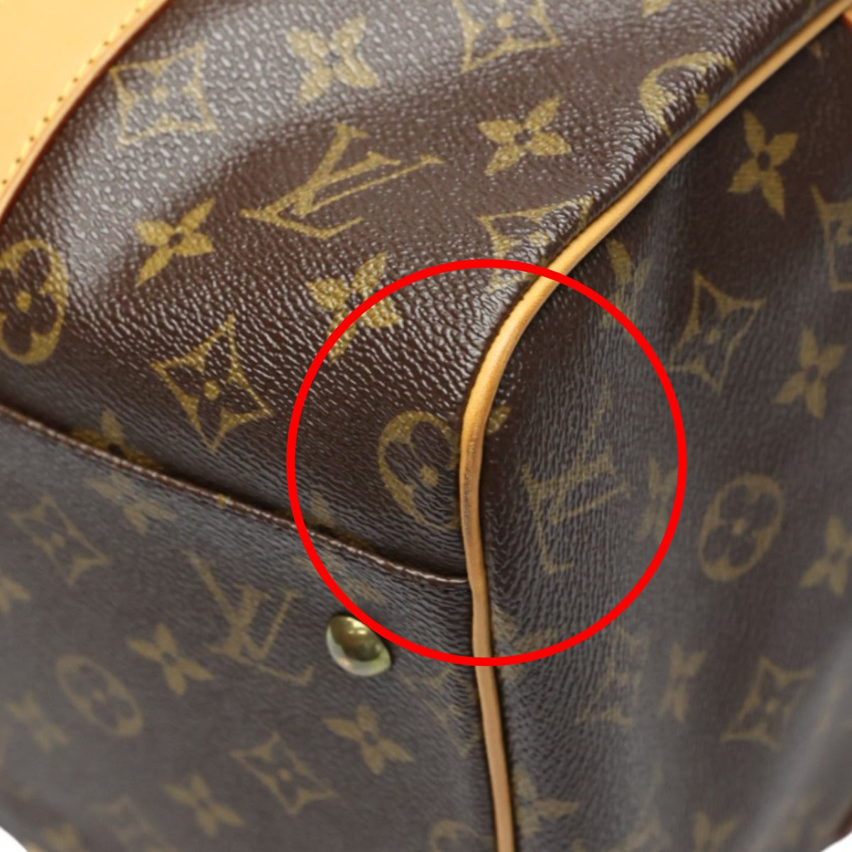 corner Louis Vuitton Boston Duffel Monogram Carryall 