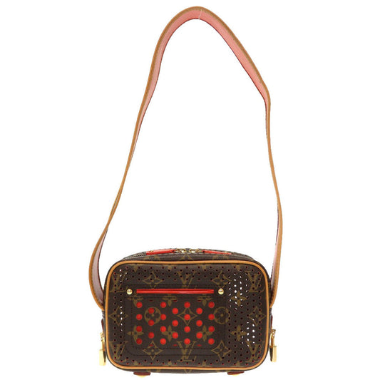 Louis Vuitton Perforated Monogram Mini Trocadero Orange
