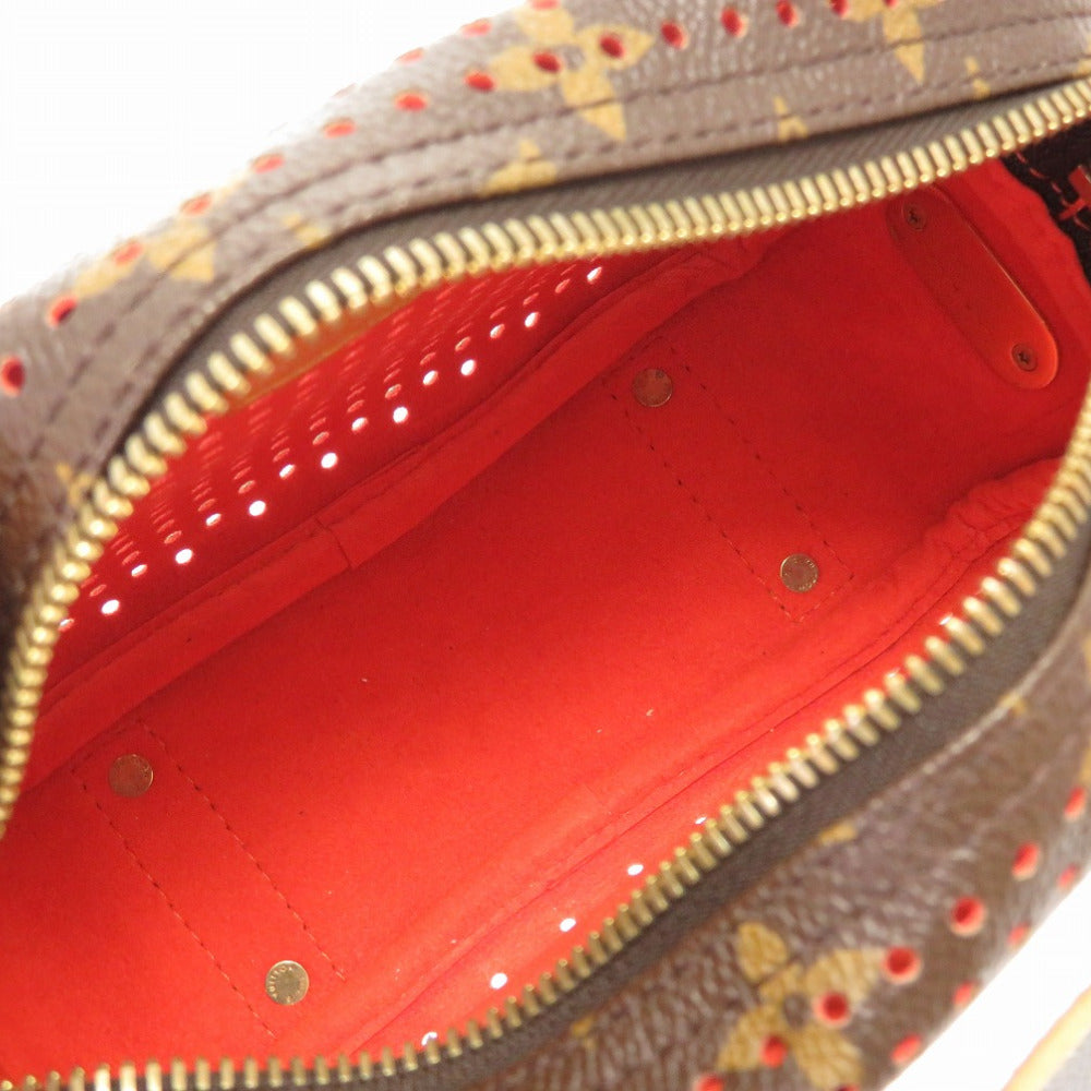 interior Louis Vuitton Perforated Monogram Mini Trocadero Orange