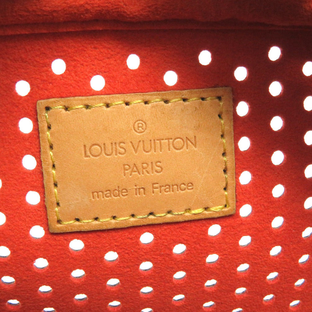 stamp Louis Vuitton Perforated Monogram Mini Trocadero Orange