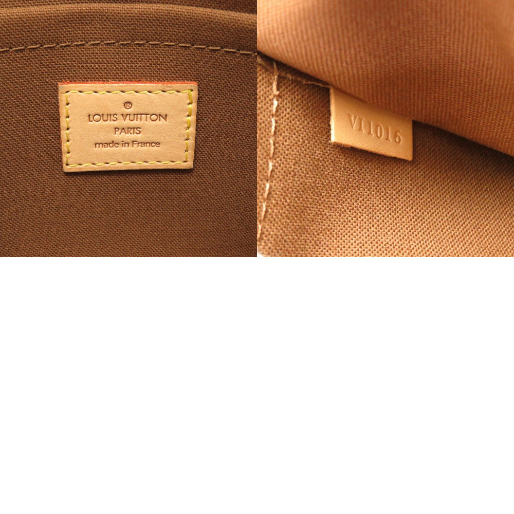 stamps Louis Vuitton Brown Canvas Monogram Popincourt