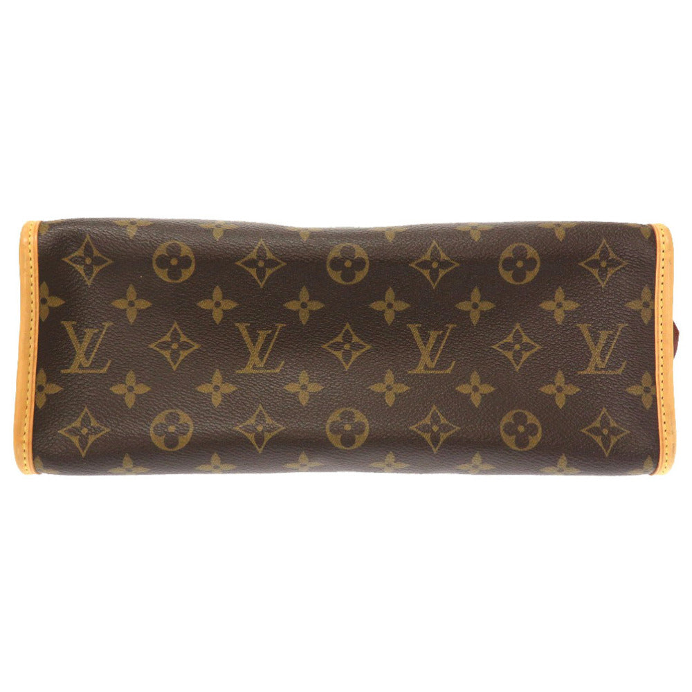 bottom Louis Vuitton Brown Canvas Monogram Popincourt