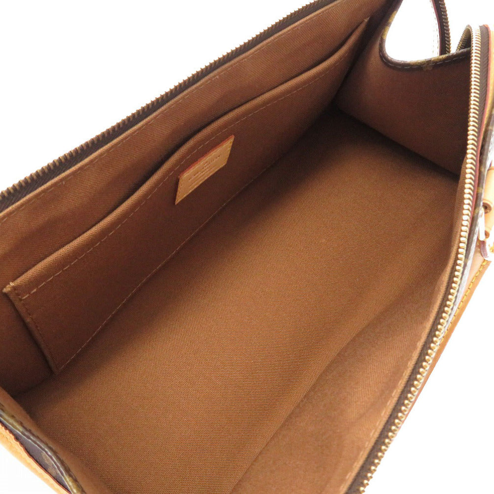 interior Louis Vuitton Brown Canvas Monogram Popincourt