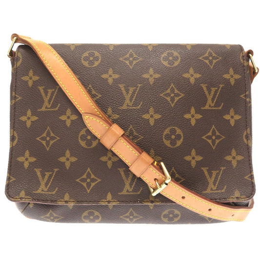 Louis Vuitton Brown Canvas Monogram Musette Tango Shoulder Bag